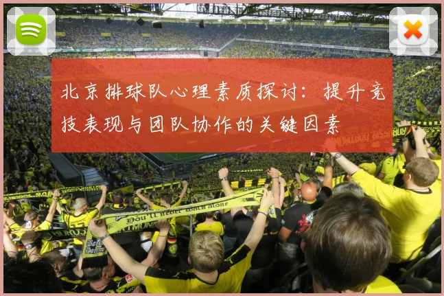 北京排球队心理素质探讨：提升竞技表现与团队协作的关键因素